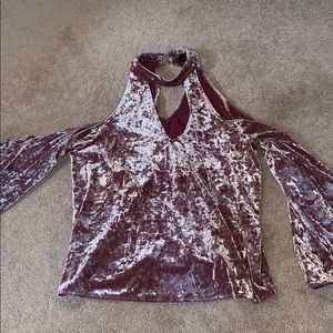 Beautiful velvet shirt